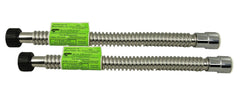 1 Inch FIP x 1 Inch Quick - Connect x 24 Inch Flex Connector Set Of 2 - US Water Systems