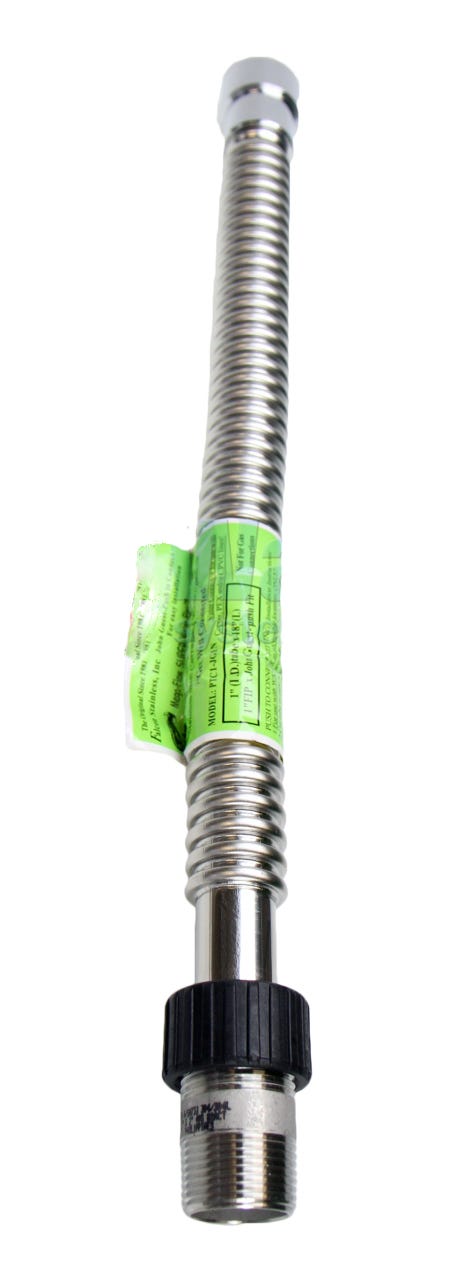 1 Inch MNPT x 1 Inch Quick Connect Flex Connector Set Of 2 - 24 Inches - US Water Systems 461
