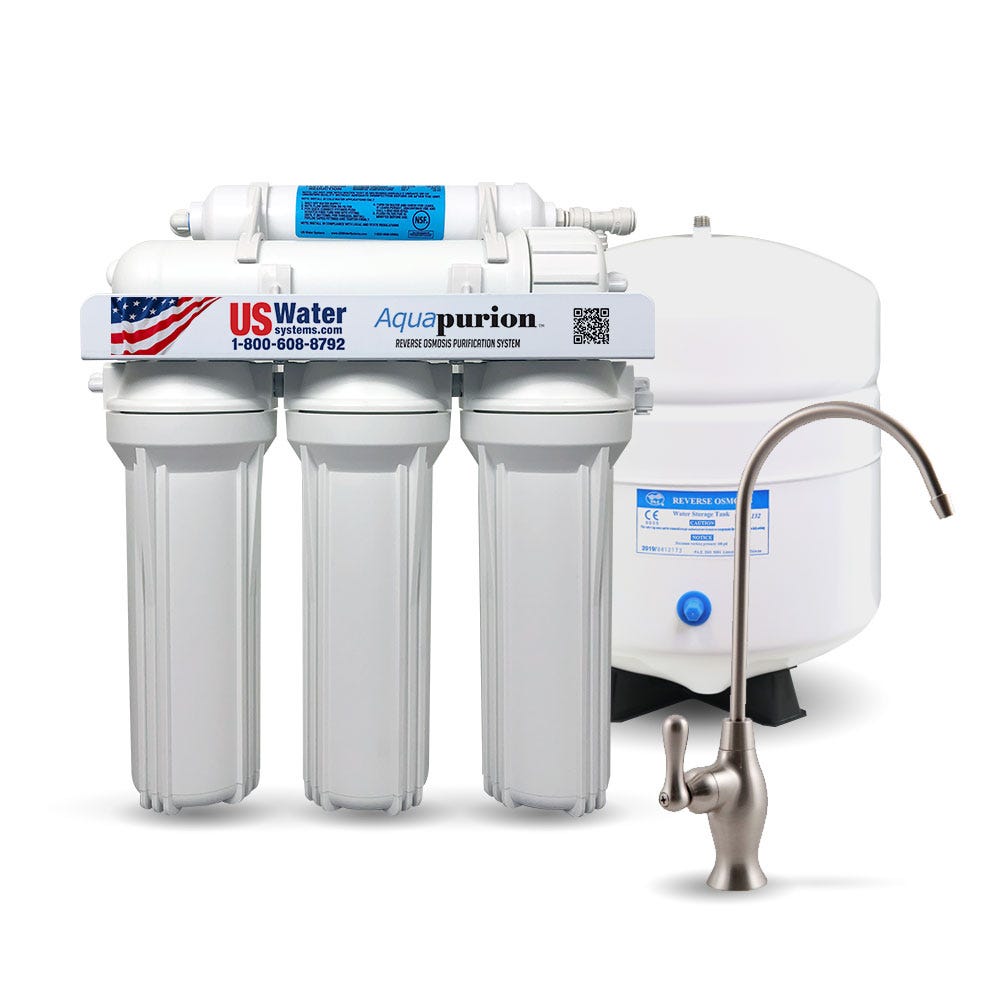 Aquapurion 5 - Stage Reverse Osmosis System - US Water Systems