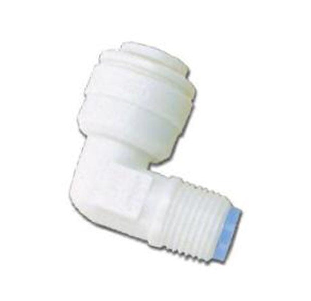 John Guest 1/8" Flow Restrictor Elbow 150 GPD - Black | FR - 150 - 220JG - US Water Systems