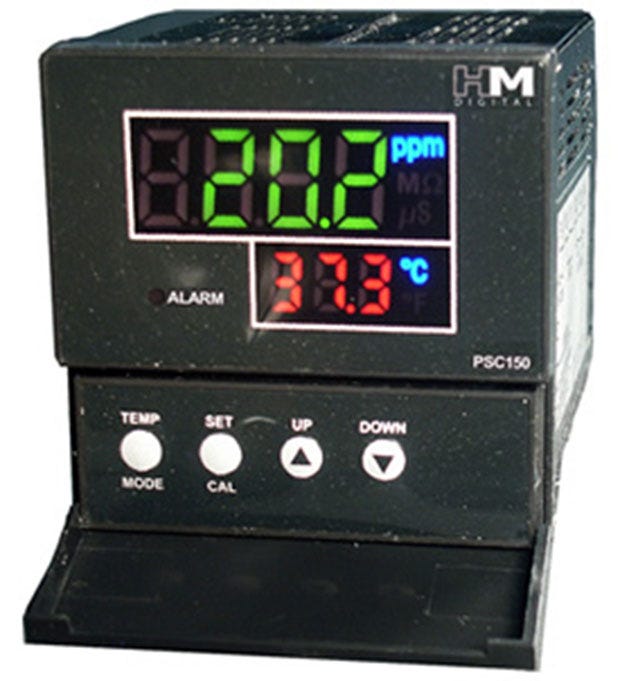 PSC - 154 HM Digital Panel Mount EC & TDS Controller With 4 - 20mA Output - US Water Systems