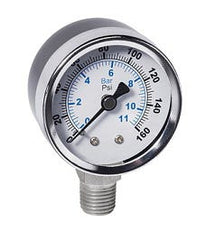 202436 Axeon Back Mount 0 - 160 1.5" Pressure Gauge - US Water Systems