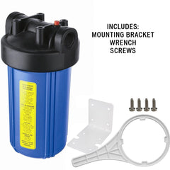 US Water Big Blue Commercial Filter Housing 4.5 x 10 - US Water Systems