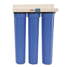 US Water Triple 2.5" x 20" Cartridge Filtration System - US Water Systems