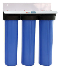 US Water Big Blue 4.5 X 20 Commercial Triple Filtration System