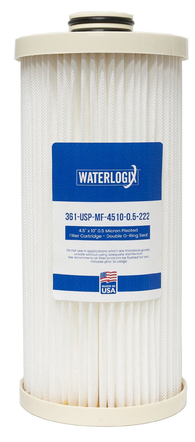 US Water Magna 4.5" x 10" 0.5 Micron Replacement Cartridge | 222 Seal - US Water Systems