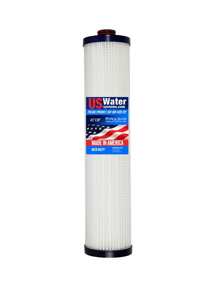 US Water Disruptor 4.5" x 20" 222 Filter Cartridge - US Water Systems