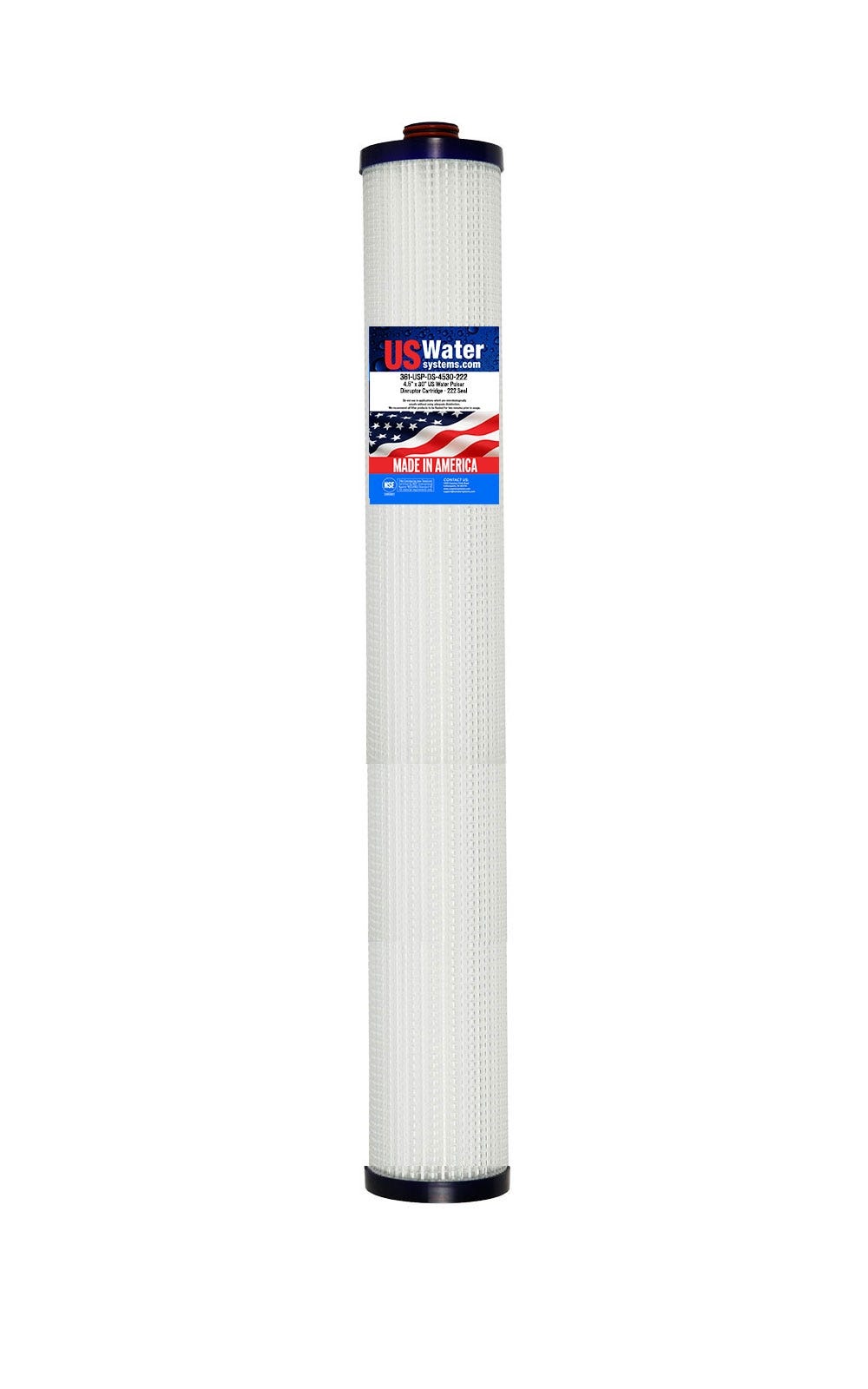 US Water Disruptor 4.5" x 30" 222 Filter Cartridge - US Water Systems