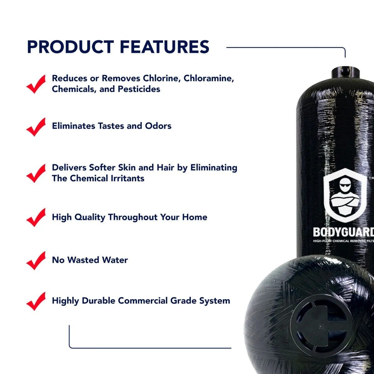 Bodyguard Commercial High - Flow Chemical Removal Filter By US Water Systems - US Water Systems
