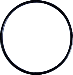 The UV Max O-Ring OR40-50 from US Water Systems Inc is a simple black circle set against a light blue background.
