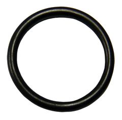 US Water Systems Incs black rubber UV O-Ring for US Water UV Systems, shown on a white background.
