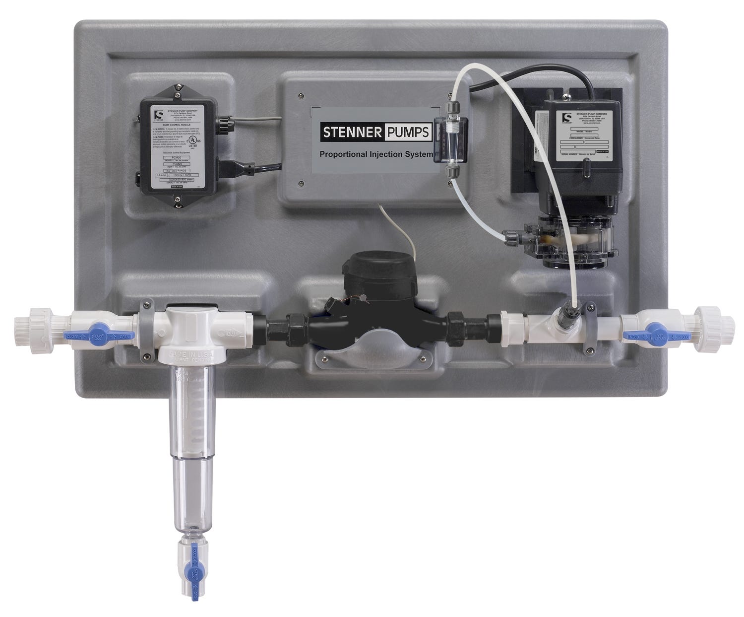 Stenner Single Head Proportional Chemical Injection System | SHPIS - US Water Systems