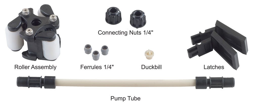 Stenner Quick Pro #7 High Pressure Santoprene Pump Head Service Kit | QP107K - US Water Systems