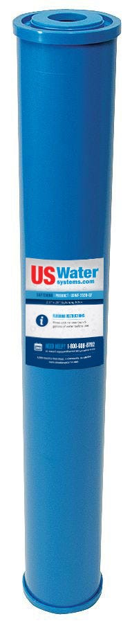 US Water Softening Resin Cartridge 2.5" x 20" | USWF - 2520 - SF - US Water Systems
