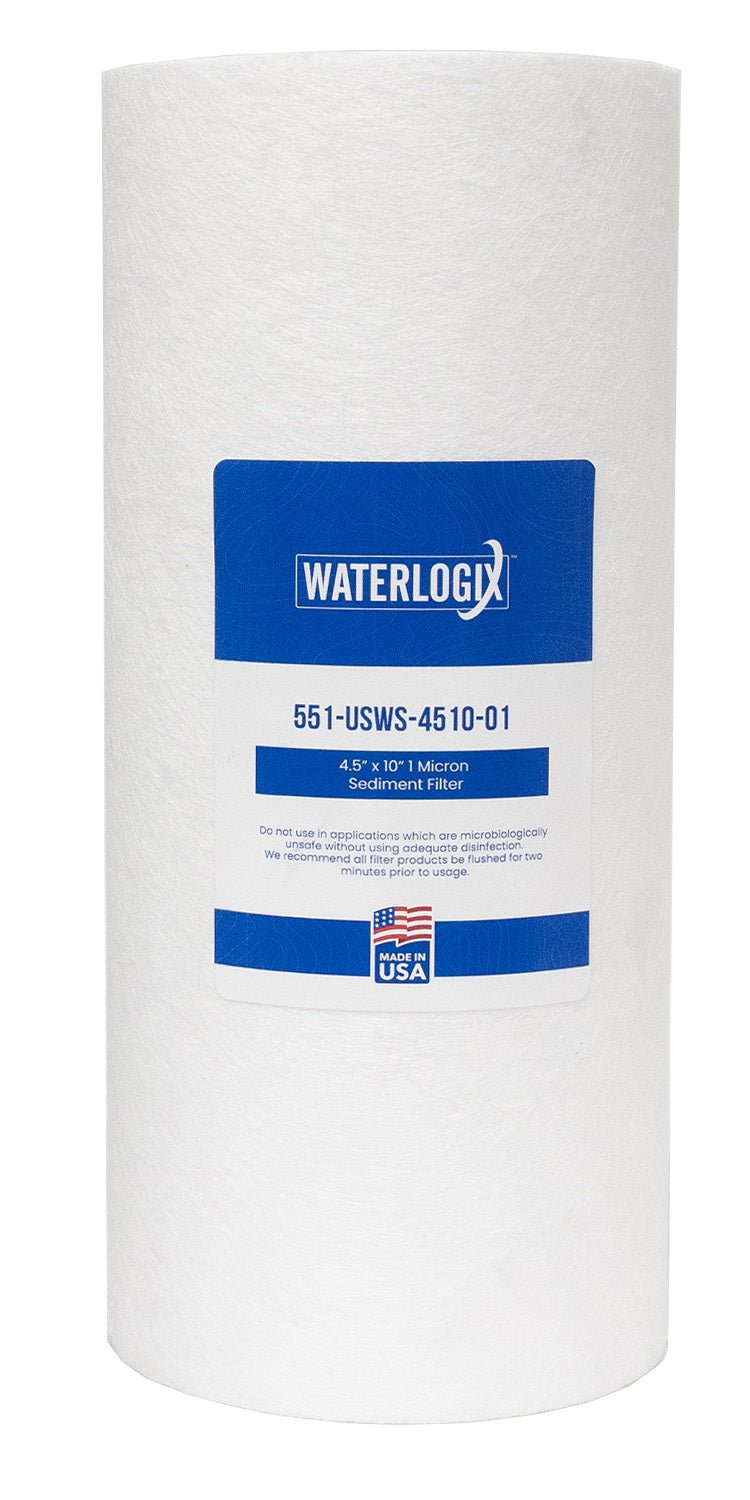 US Water Systems Spun Poly Sediment Filter 4.5" x 10" 1 Micron - US Water Systems