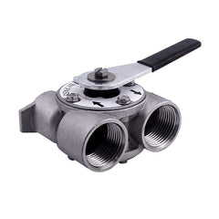 Fleck 1 Inch Stainless Steel Bypass - US Water Systems