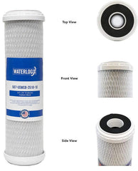 10" Carbon Block Filter Cartridge - Made in USA - Universal Fit - US Water Systems