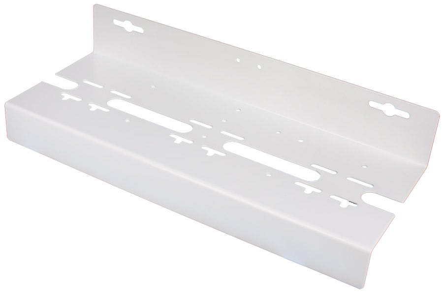 White Triple Mounting Bracket For 10" & 20" Slimline Filter Housings | FM - 50W - US Water Systems
