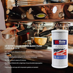 US Water 4.5 x 10 Carbon Block Filter | USWCB - 4510 - 10 - US Water Systems