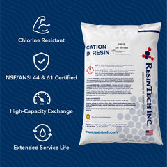 Resintech CNS10 Premium 10% Crosslinked Water Softener Resin - 1 CU/FT - US Water Systems