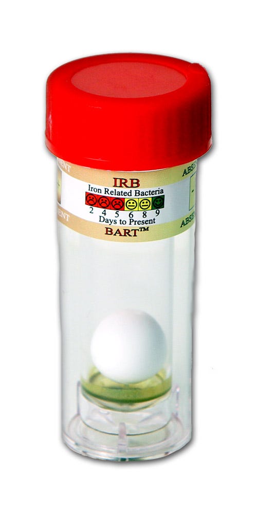 BART Iron - Reducing Reducing Bacteria Test - US Water Systems