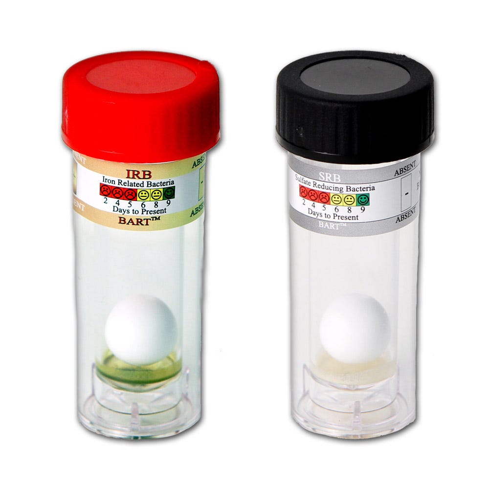 BART Iron - Reducing and Sulfate - Reducing Bacteria Test - US Water Systems