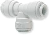 1/2" x 1/2" x 3/8" Tube John Guest Quick Connect Reducing Tee - US Water Systems