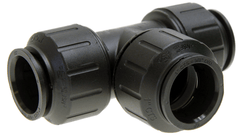 Black John Guest 1" Union Tee - PEI0236E - US Water Systems