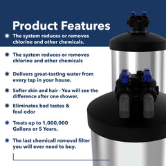 Bodyguard Whole House Water Filter & Chemical Removal System - US Water Systems