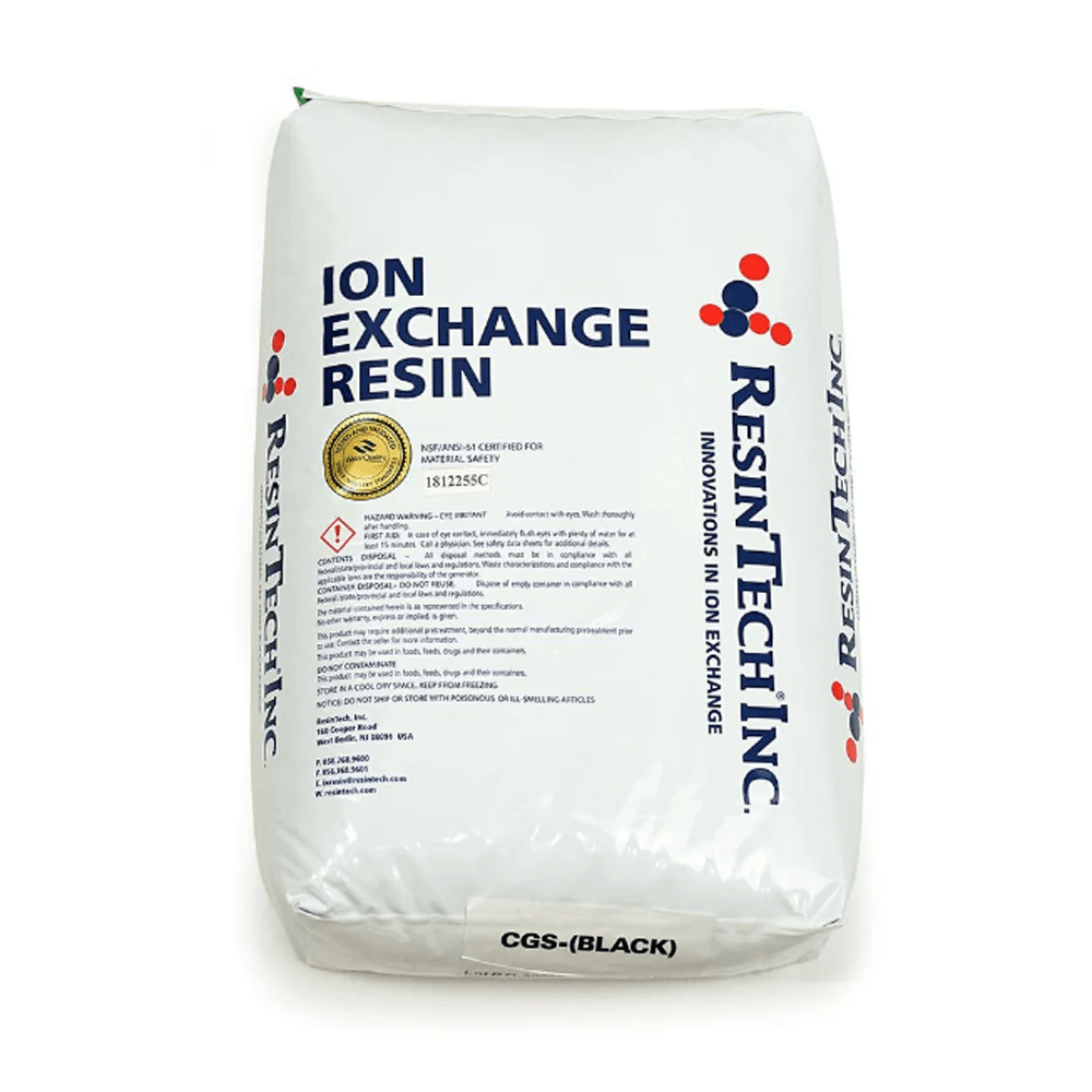 Resintech CNS10 Premium 10% Crosslinked Water Softener Resin - 0.5 CU/FT - US Water Systems