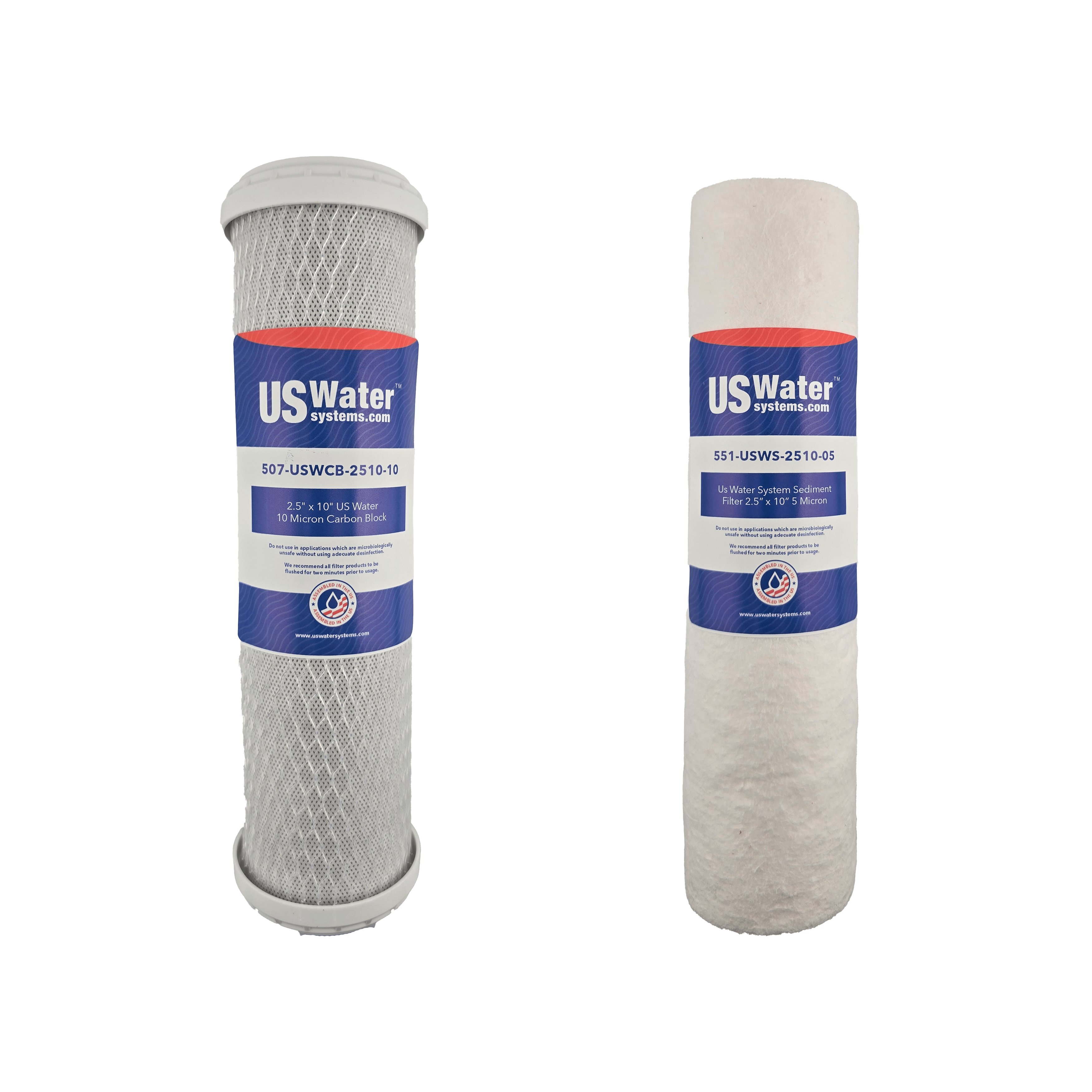 Pure - Tel RO - 10 CTA - 5 Reverse Osmosis Filter Pack - US Water Systems