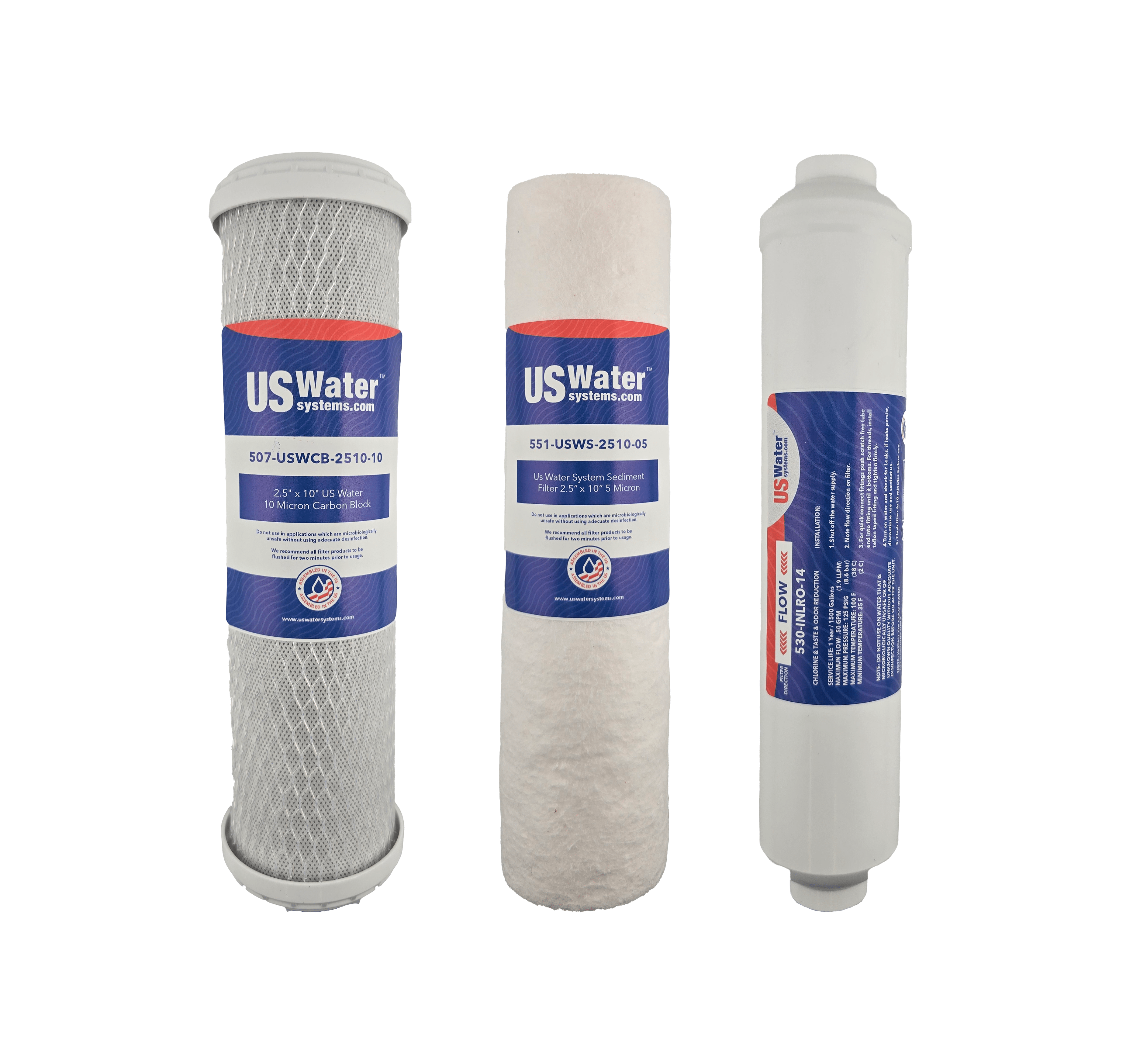 Pure - Tel Ro - 24 Reverse Osmosis Filters - US Water Systems