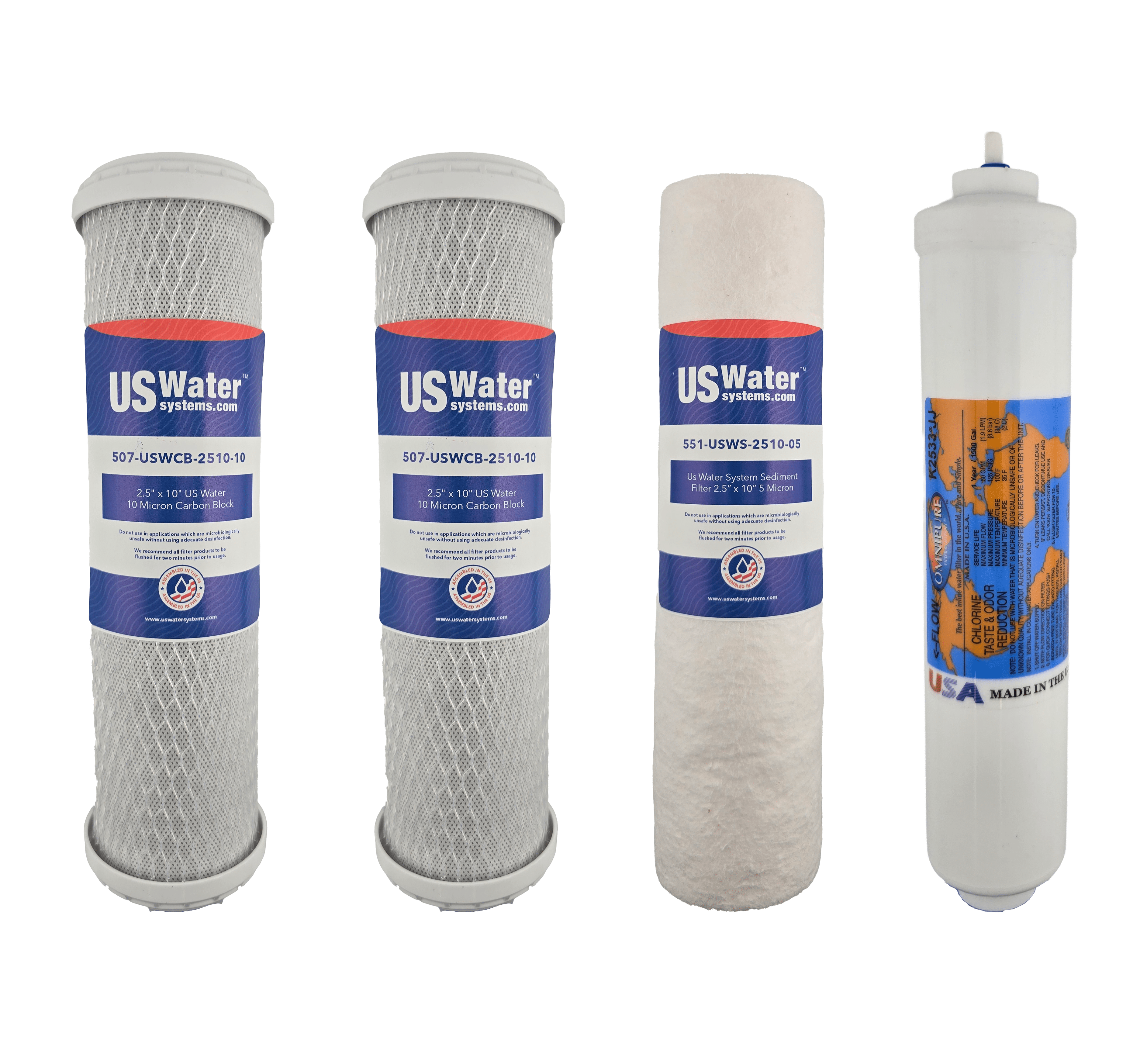 Topway Global TGI - WIN - 645UP Reverse Osmosis Filter Pack - US Water Systems