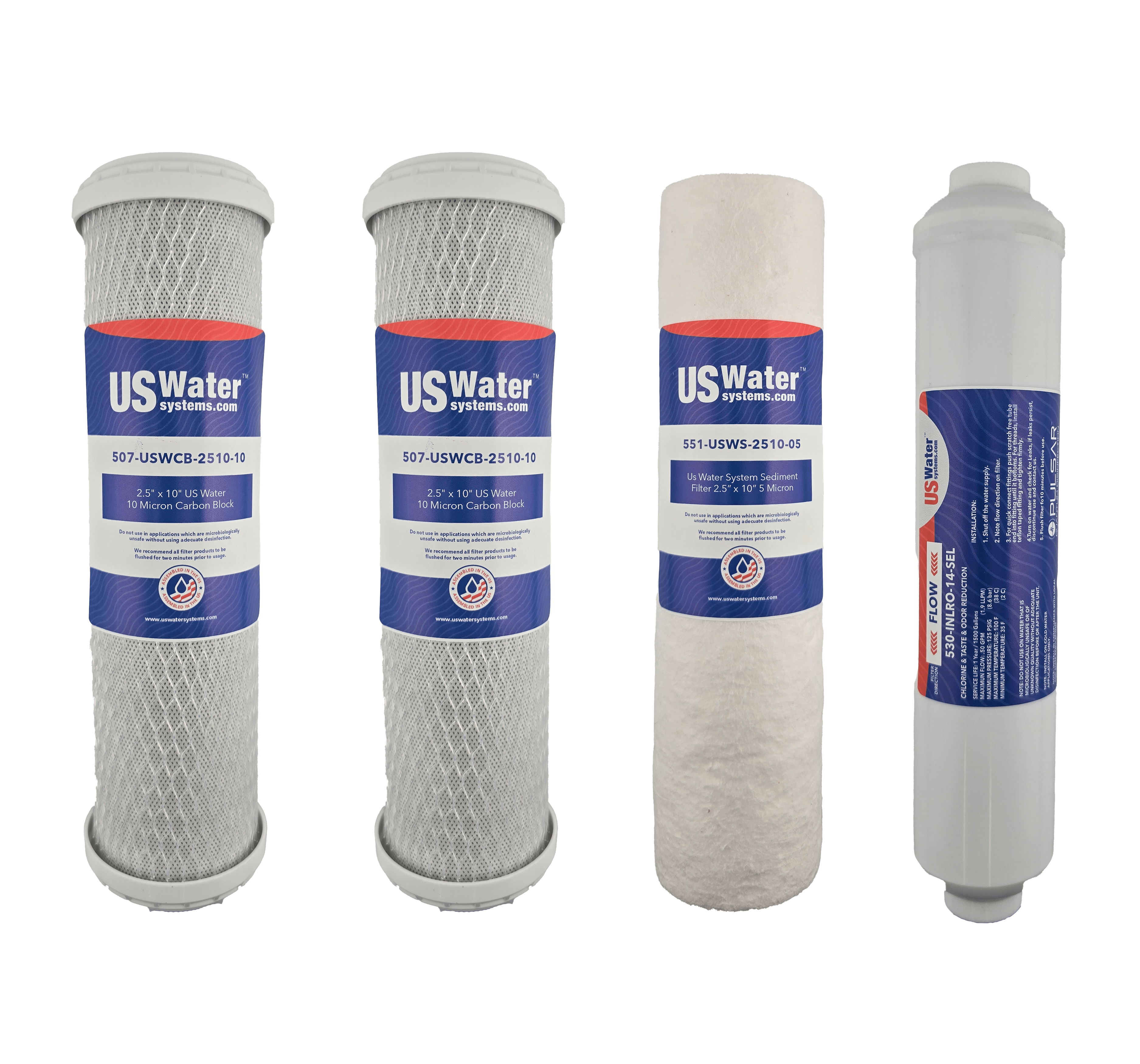 US Water Systems Galaxy2 5 - Stage Filter Pack With Quantum Disinfection - US Water Systems