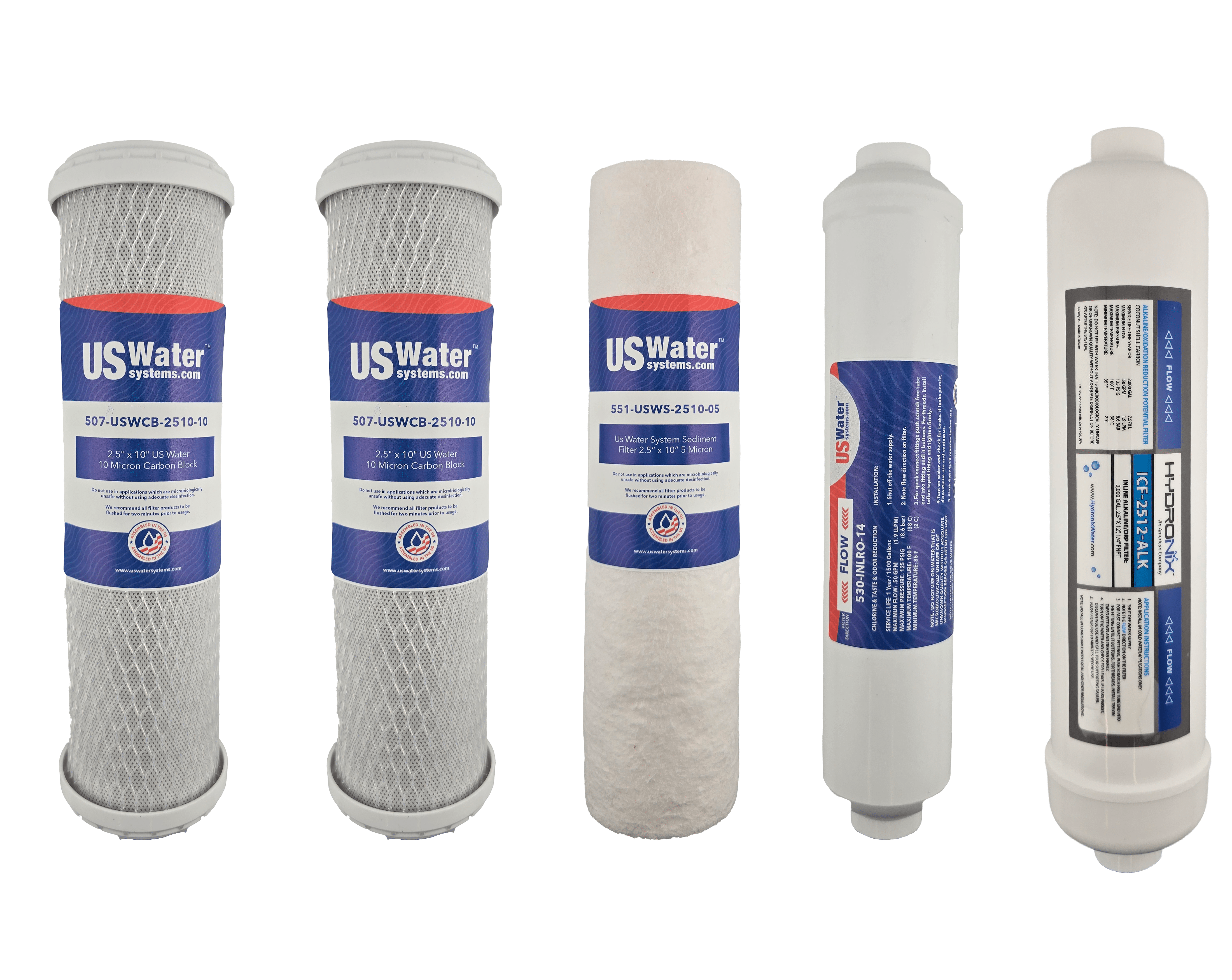 6 - Stage Aquapurion Filter Pack with Remineralization - US Water Systems