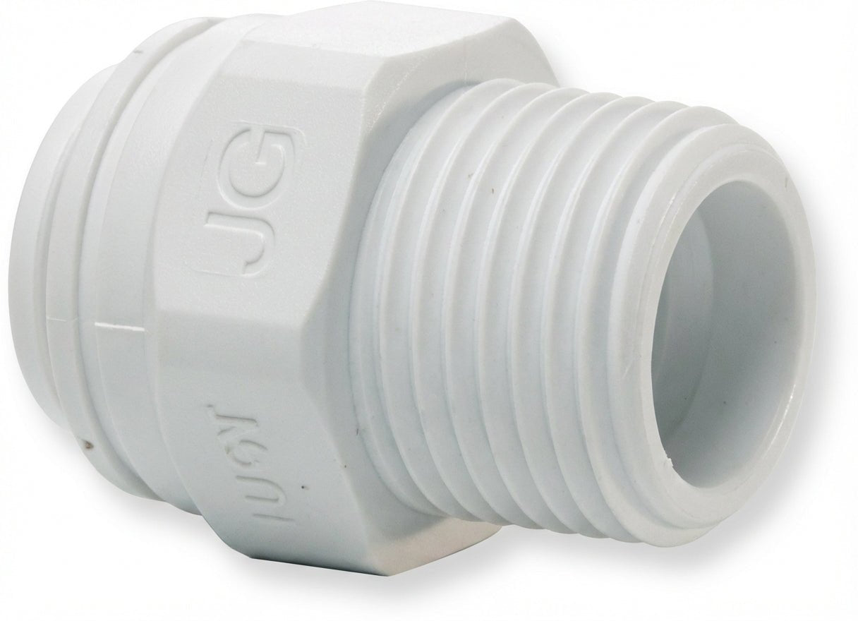 John Guest 1/4" x 1/4" MPT Quick Connect Fitting | PP010822W - US Water Systems