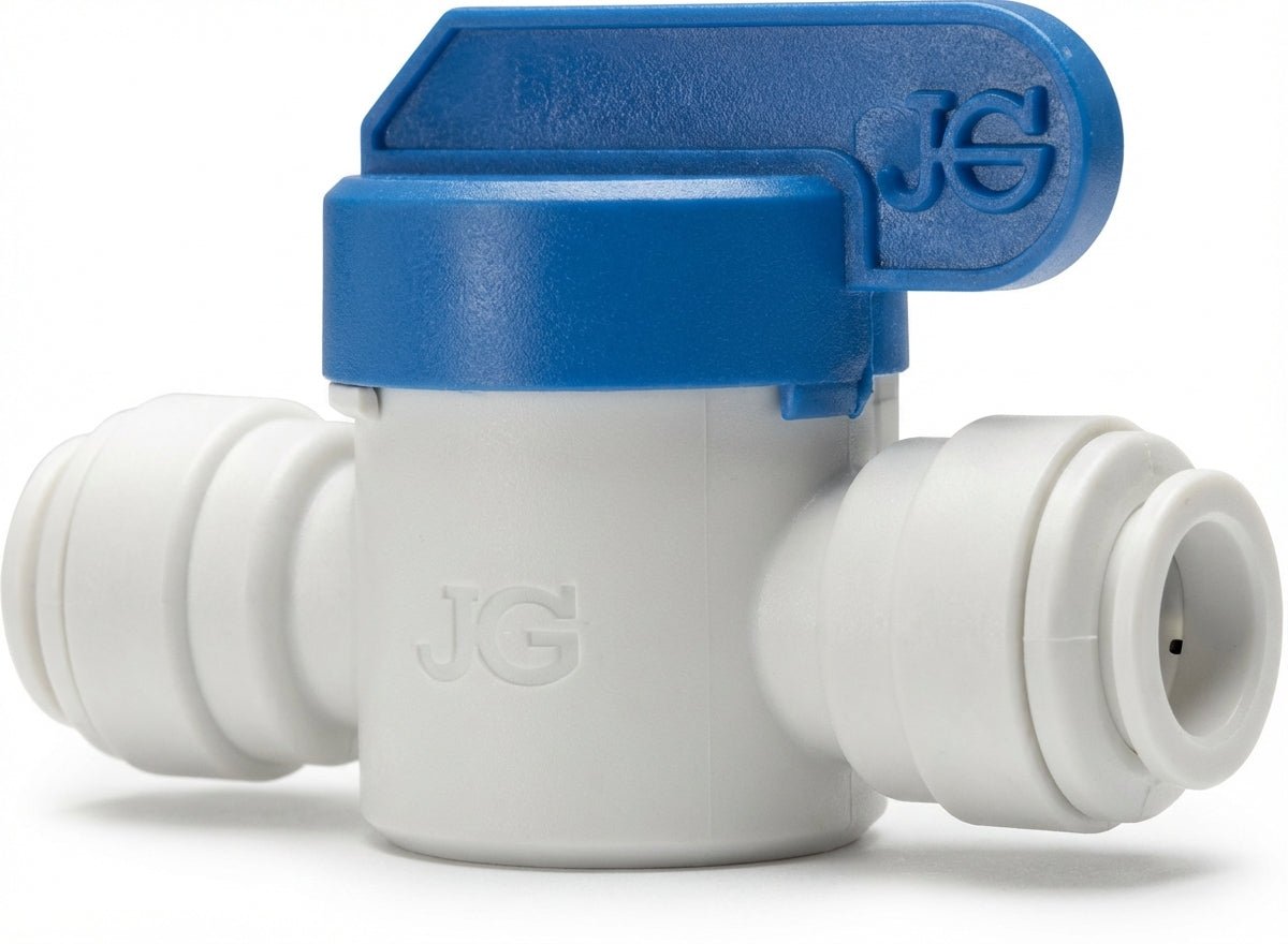 John Guest 1/4" Quick Connect Straight Shut - Off Valve - US Water Systems
