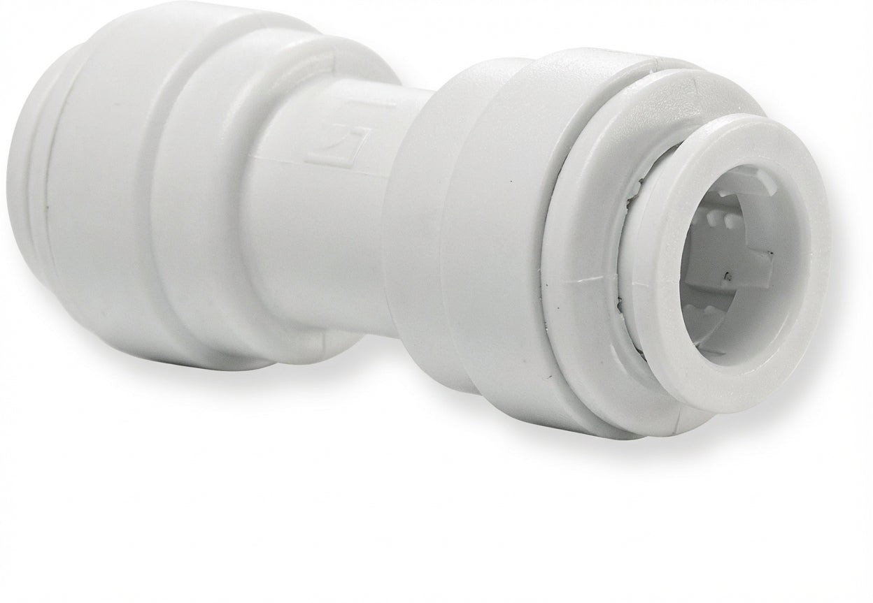 1/2" x 3/8" John Guest Quick Connect Reducing Union Fitting - US Water Systems