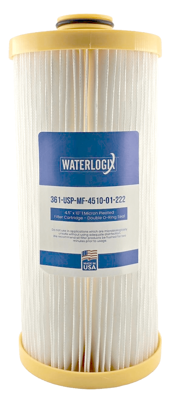 US Water Magna 4.5" x 10" 1 Micron Replacement Cartridge | 222 Seal - US Water Systems