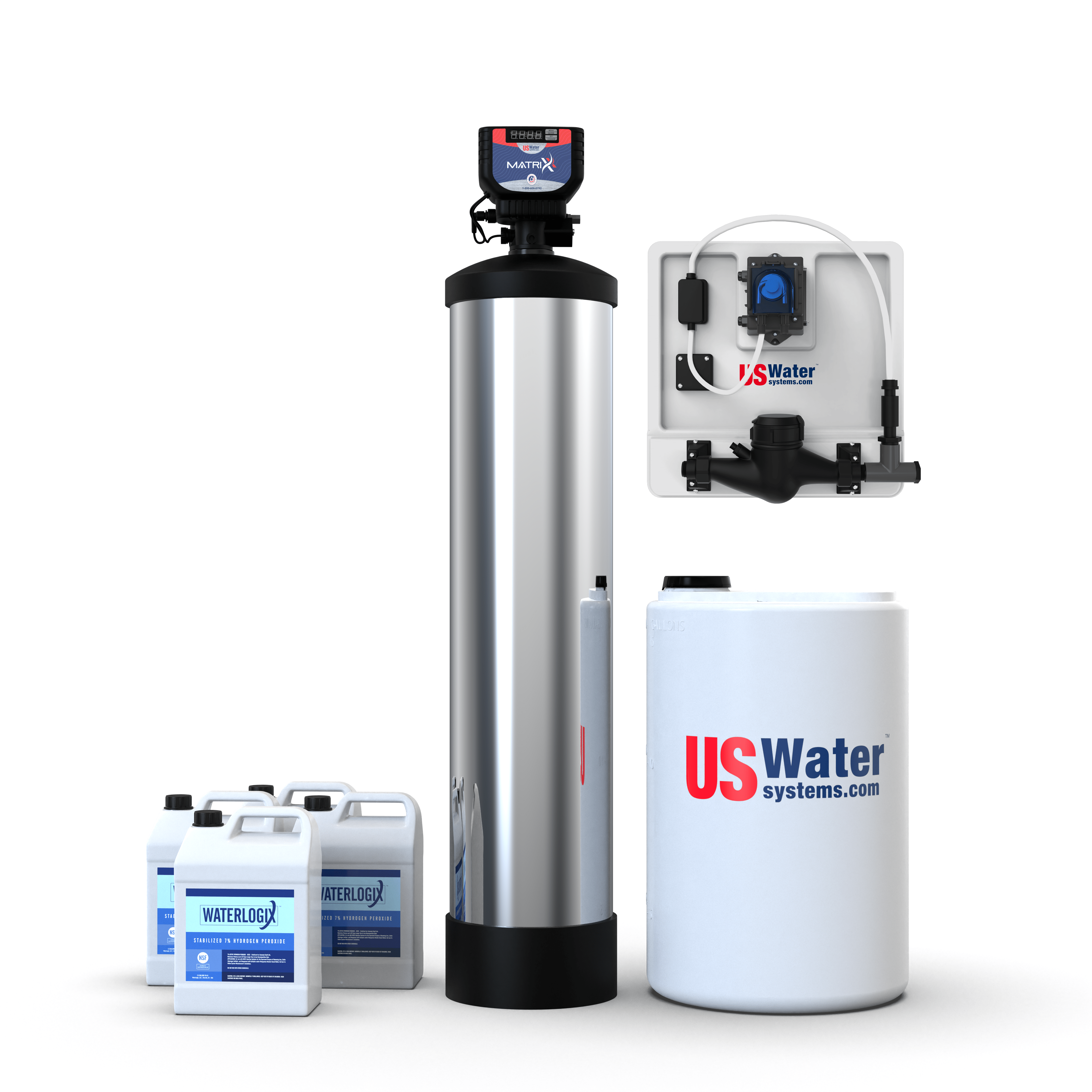 Matrixx InFusion Ultimate Iron And Sulfur Eradication System - US Water Systems
