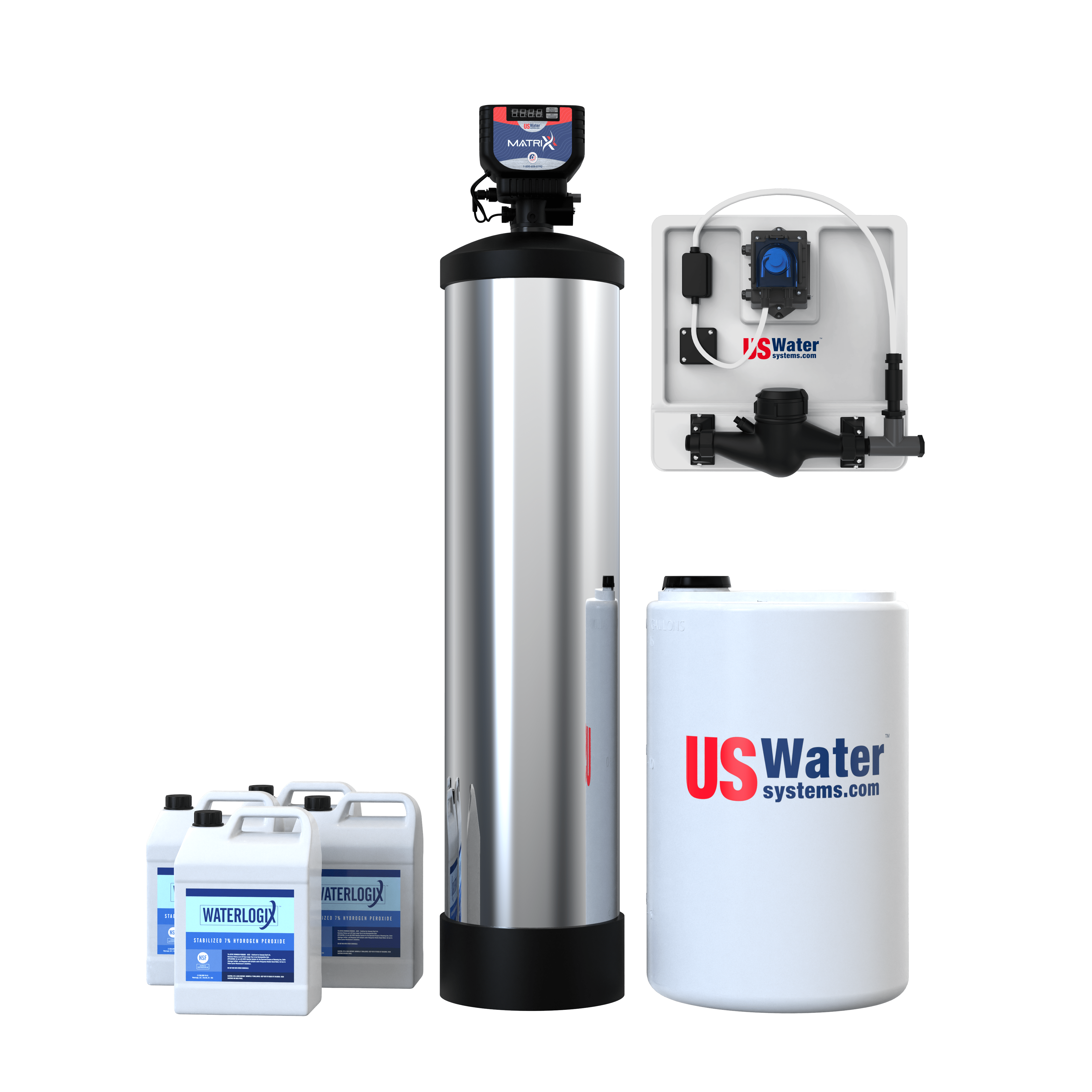 Matrixx InFusion Ultimate Iron And Sulfur Eradication System - US Water Systems