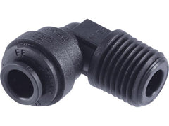 1/4" x 1/4" MPT John Guest Quick Connect Ell - Black - US Water Systems