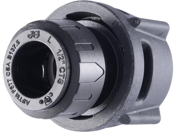 John Guest Black 1" FPT X 1" Connector - US Water Systems