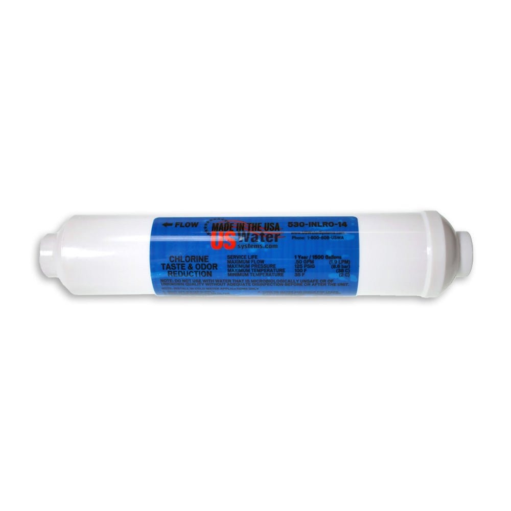 US Water 10 Inch Inline Carbon Filter - US Water Systems