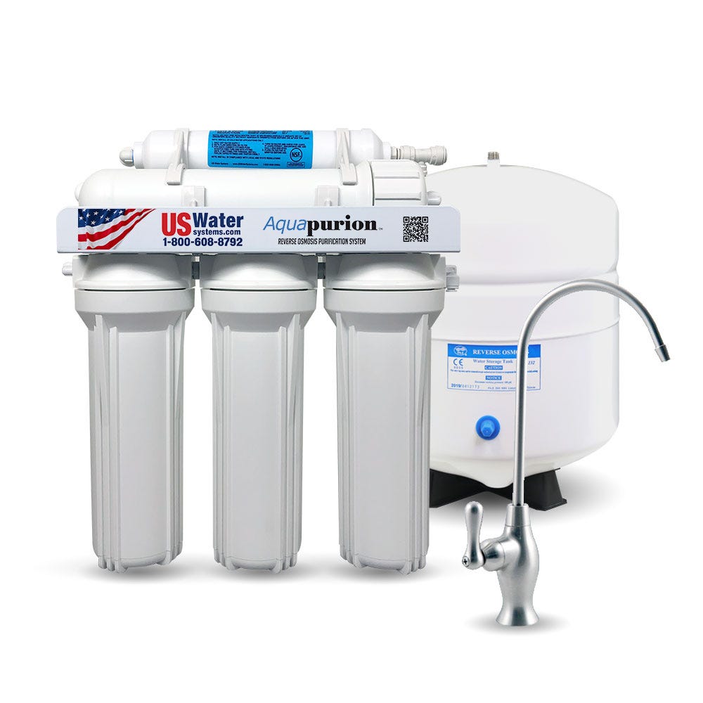 Aquapurion 5 - Stage Reverse Osmosis System - US Water Systems