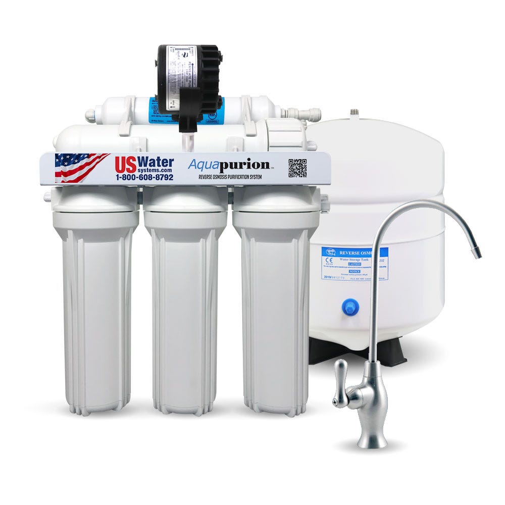 Aquapurion 5 - Stage Reverse Osmosis System - US Water Systems