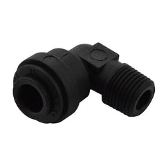 1/4" x 1/8" MPT John Guest Quick Connect Ell - Black - US Water Systems