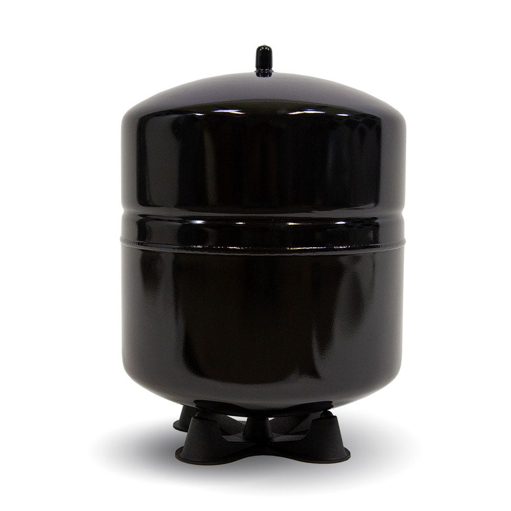 Steel Reverse Osmosis Tank - Powder Coated Black 4.5 Gallon by US Water Systems