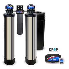 Whole Home Filtration and Salt Based Softener W/ Drop - US Water Systems