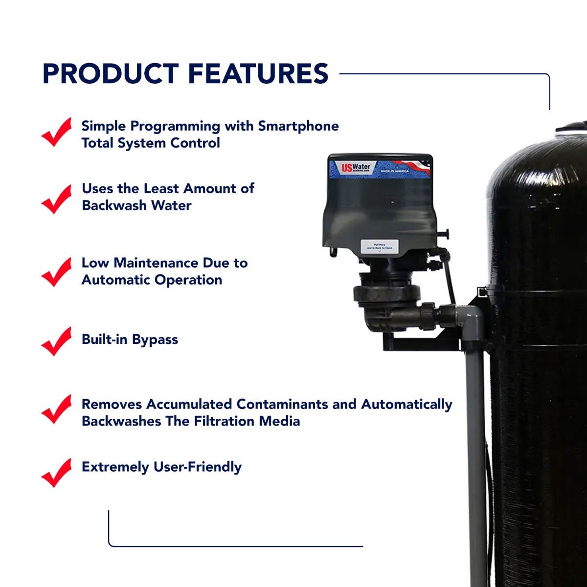 Flexx Oxi - Gen Aeration Iron And Sulfur Filter - US Water Systems
